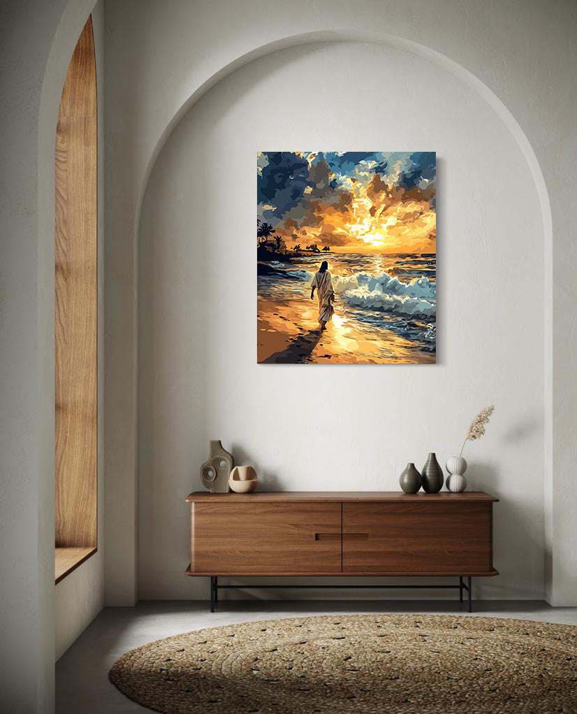 Set Pictură pe numere – Isus Hristos La Apus 6241