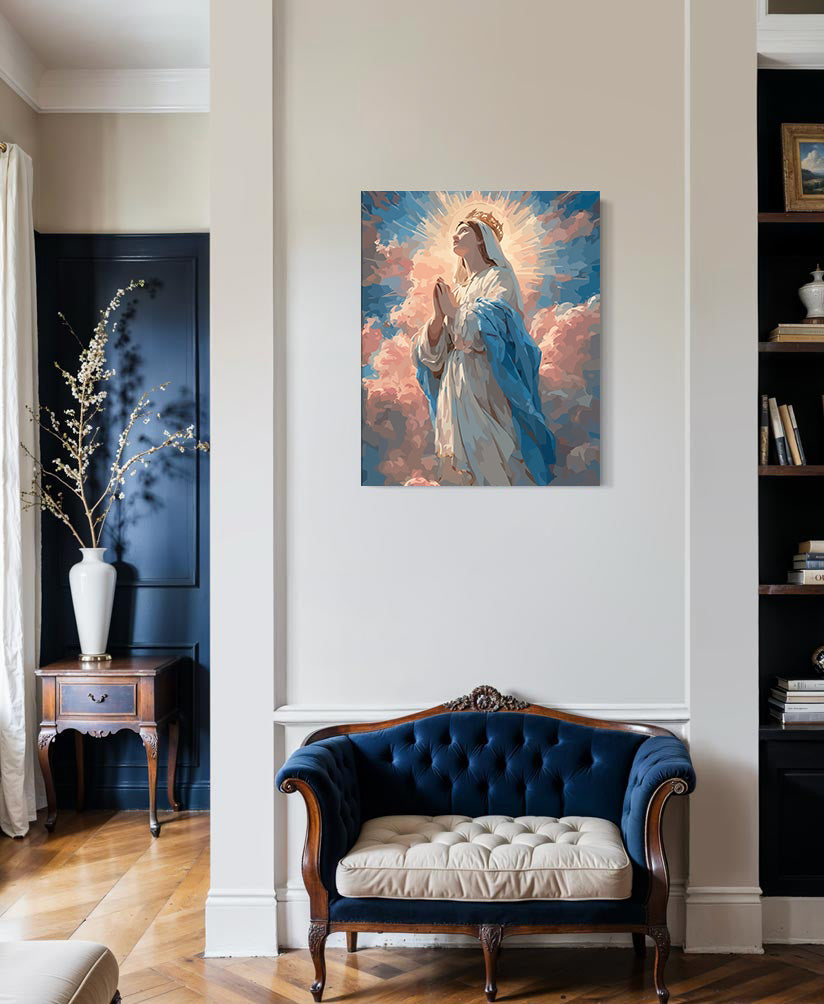 Set Pictură pe numere – Fecioara Maria 6257