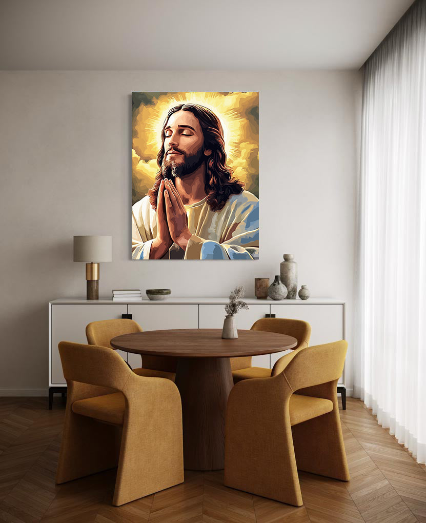 Set Pictură pe numere – Rugăciunea Lui Isus Hristos 6261