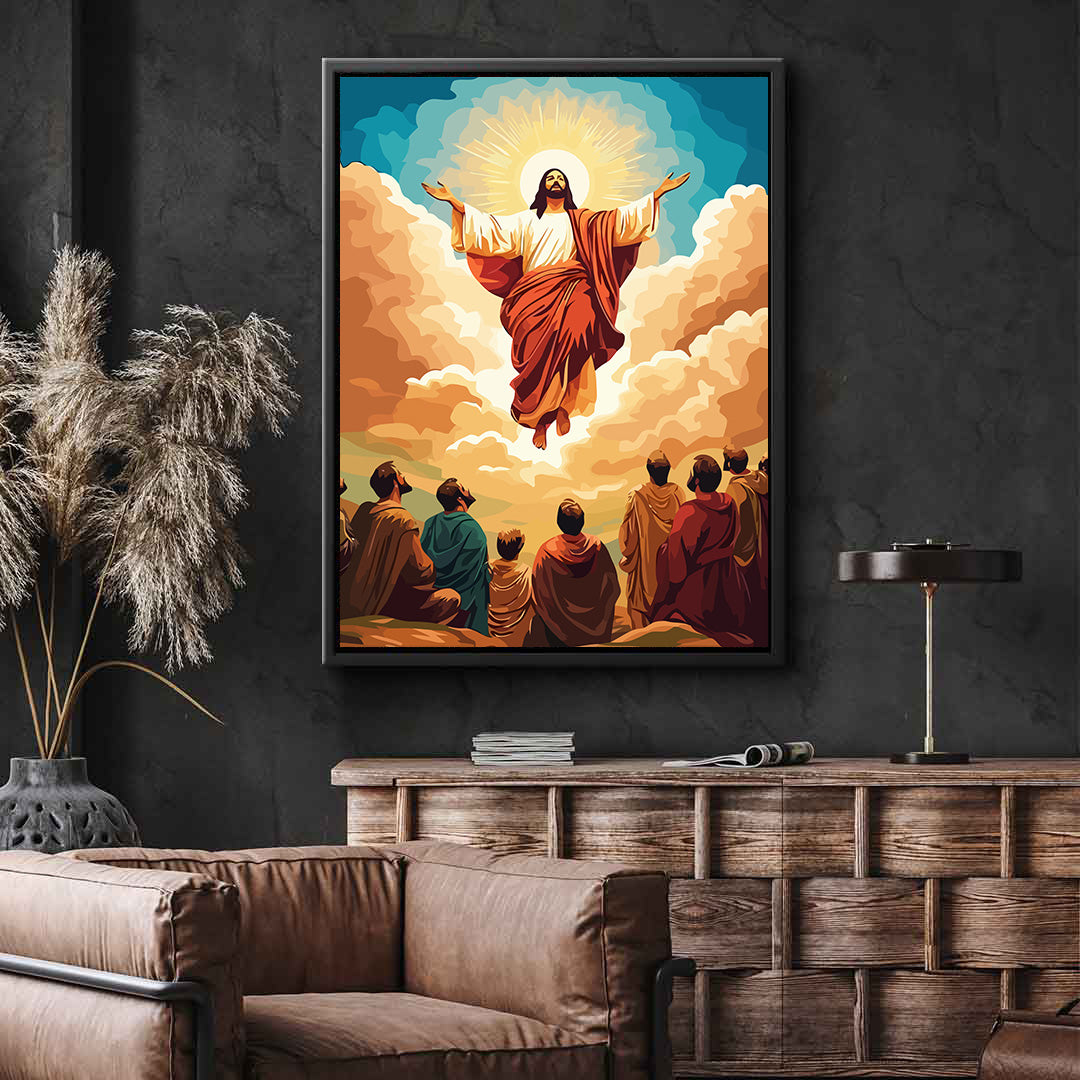 Set Pictură pe numere – Înălțarea Lui Isus Hristos 6269