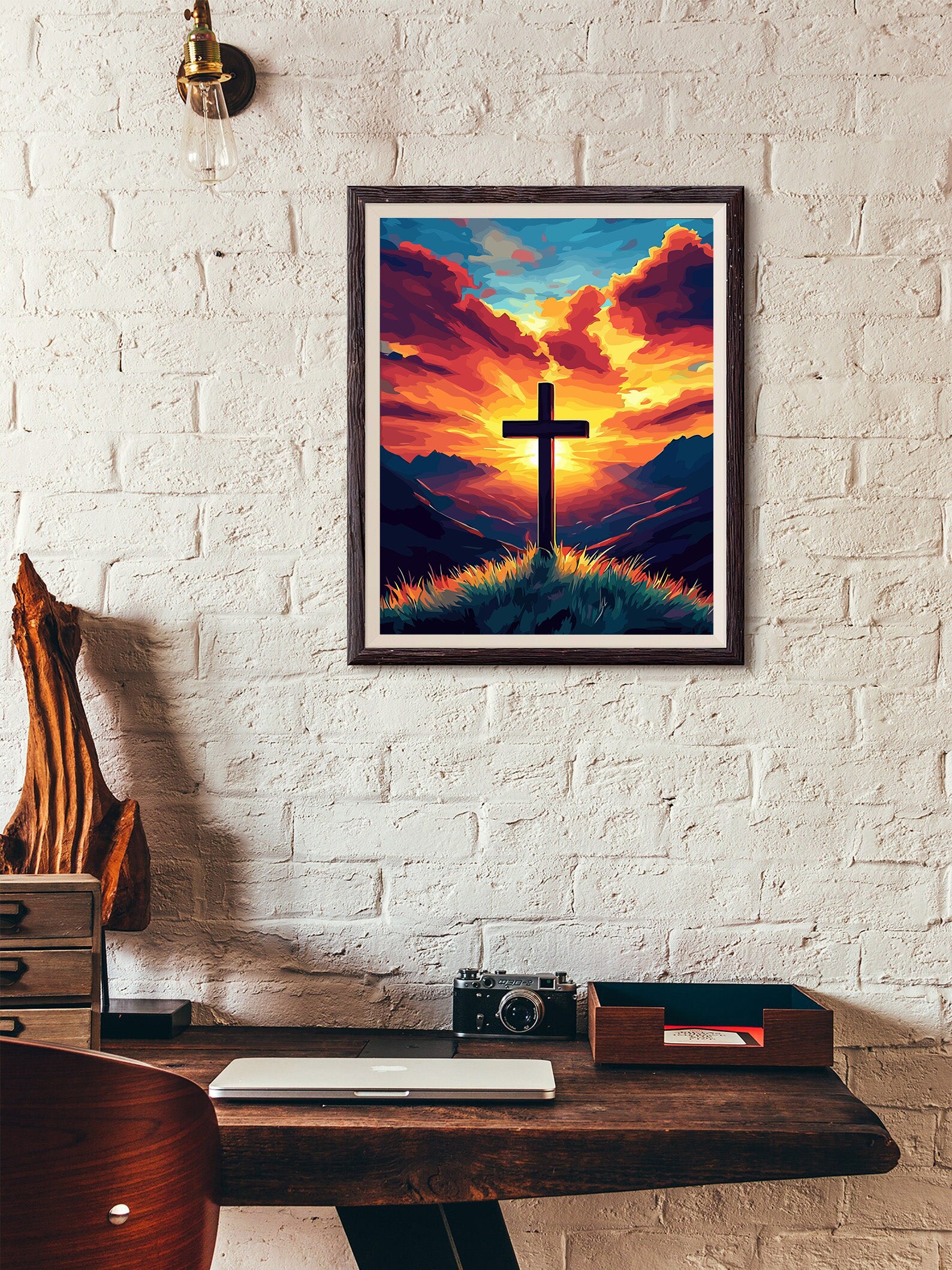 Set Pictură pe numere – Cruce Creștină 6275