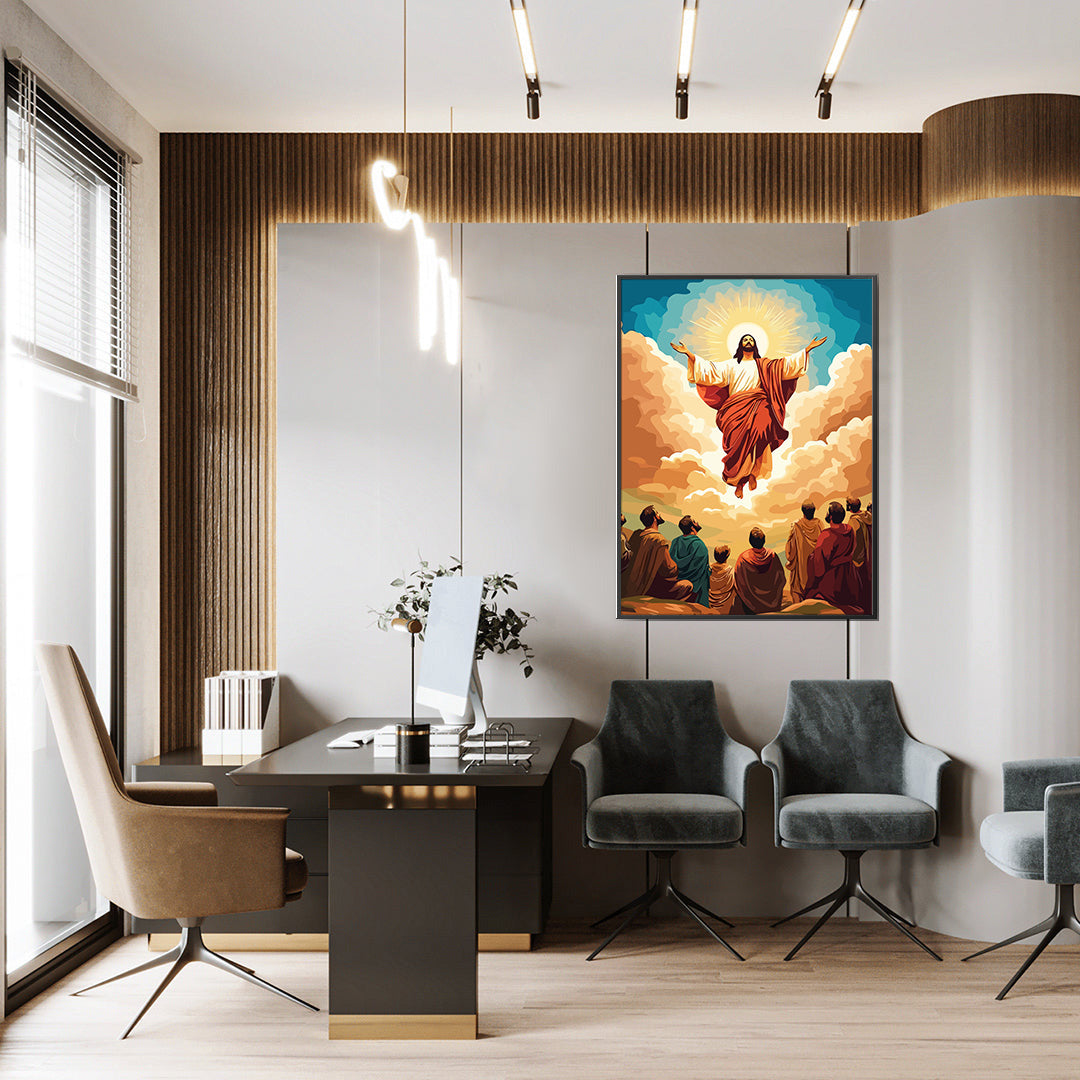 Set Pictură pe numere – Înălțarea Lui Isus Hristos 6280