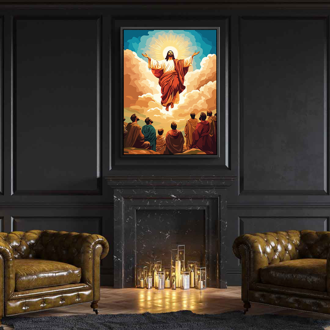 Set Pictură pe numere – Înălțarea Lui Isus Hristos 6280