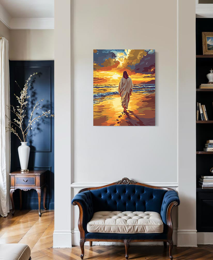 Set Pictură pe numere – Isus Hristos La Răsărit 6289