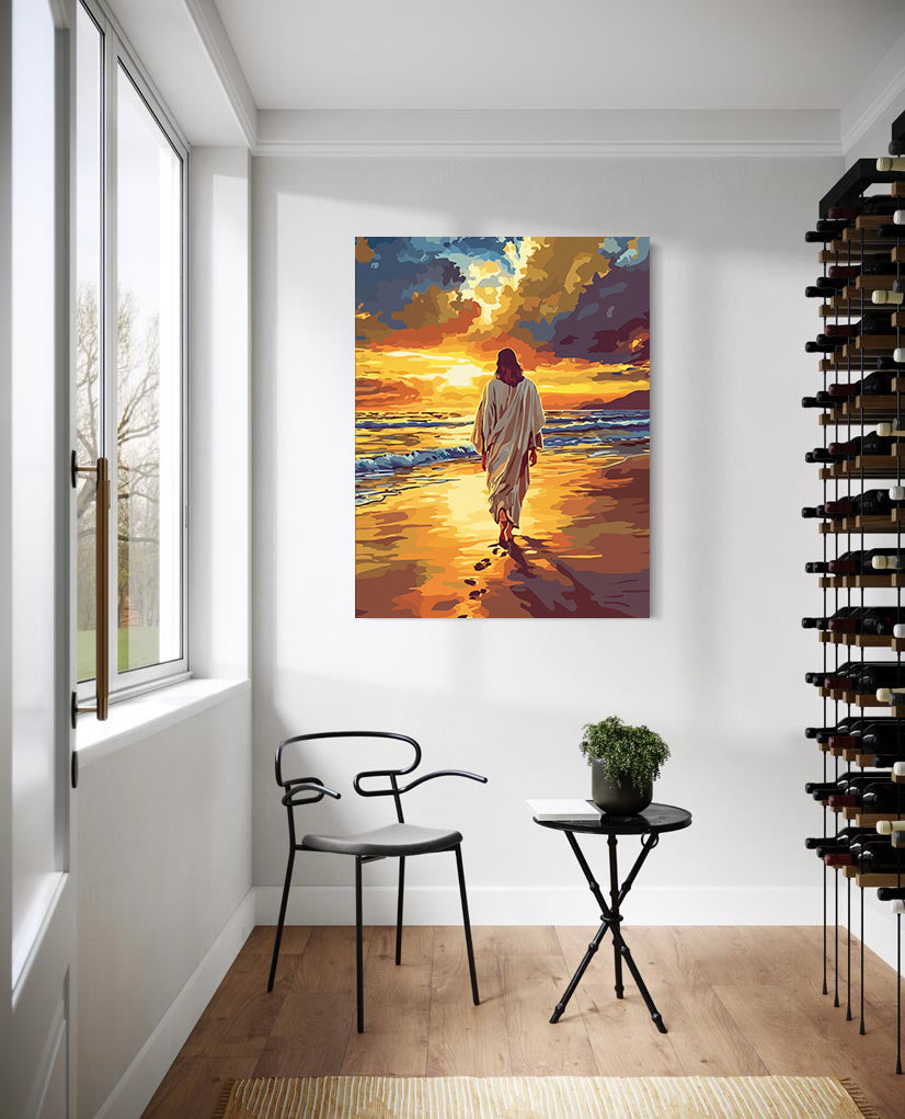 Set Pictură pe numere – Isus Hristos La Răsărit 6289