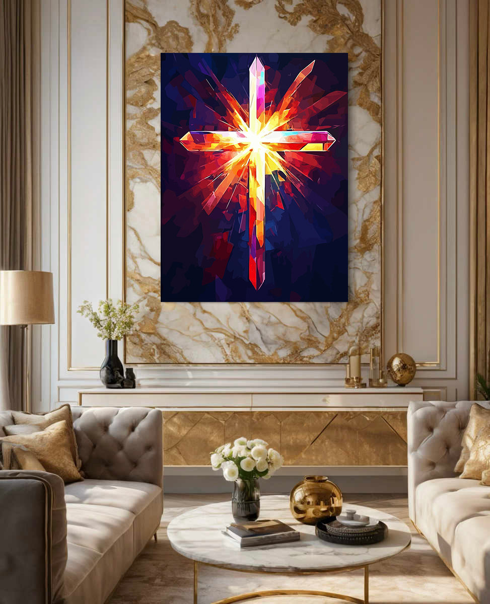 Set Pictură pe numere – Cruce Creștină 6290