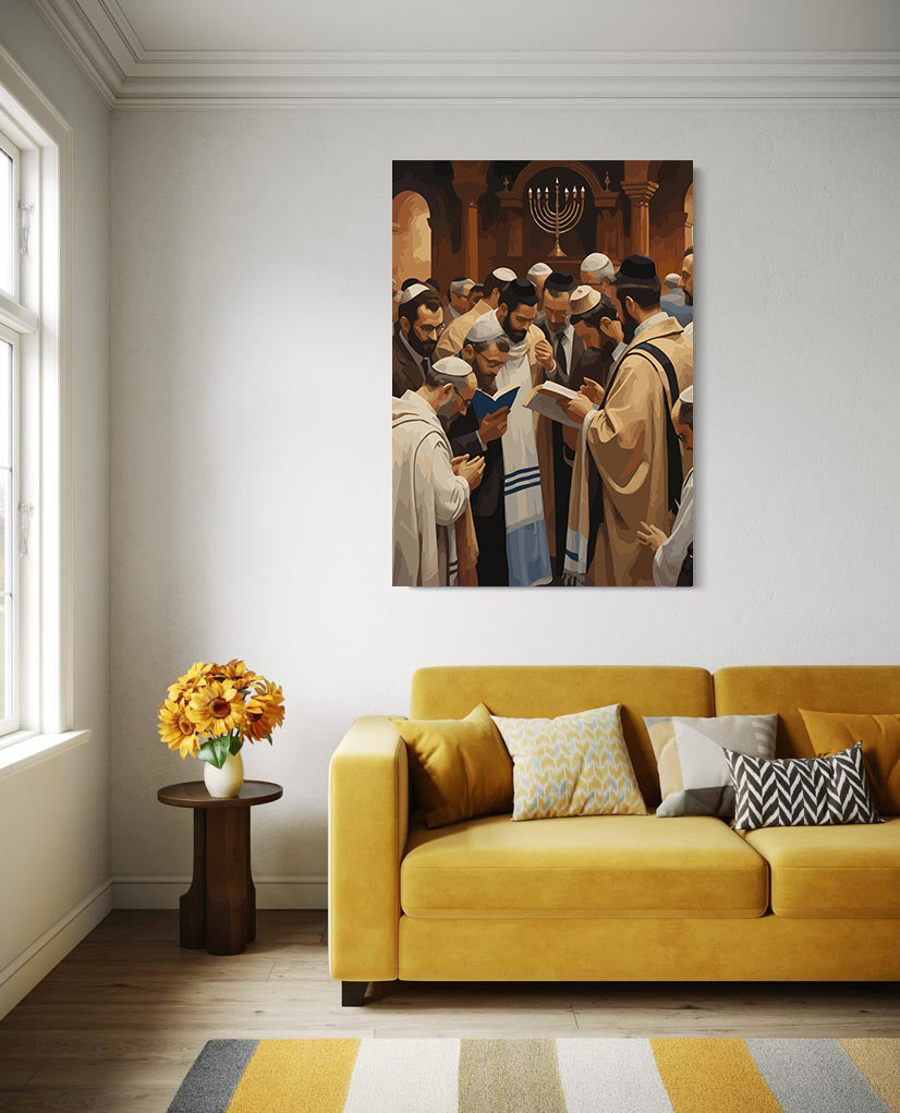 Set Pictură pe numere – Ceremonia De Citire A Torei 6297