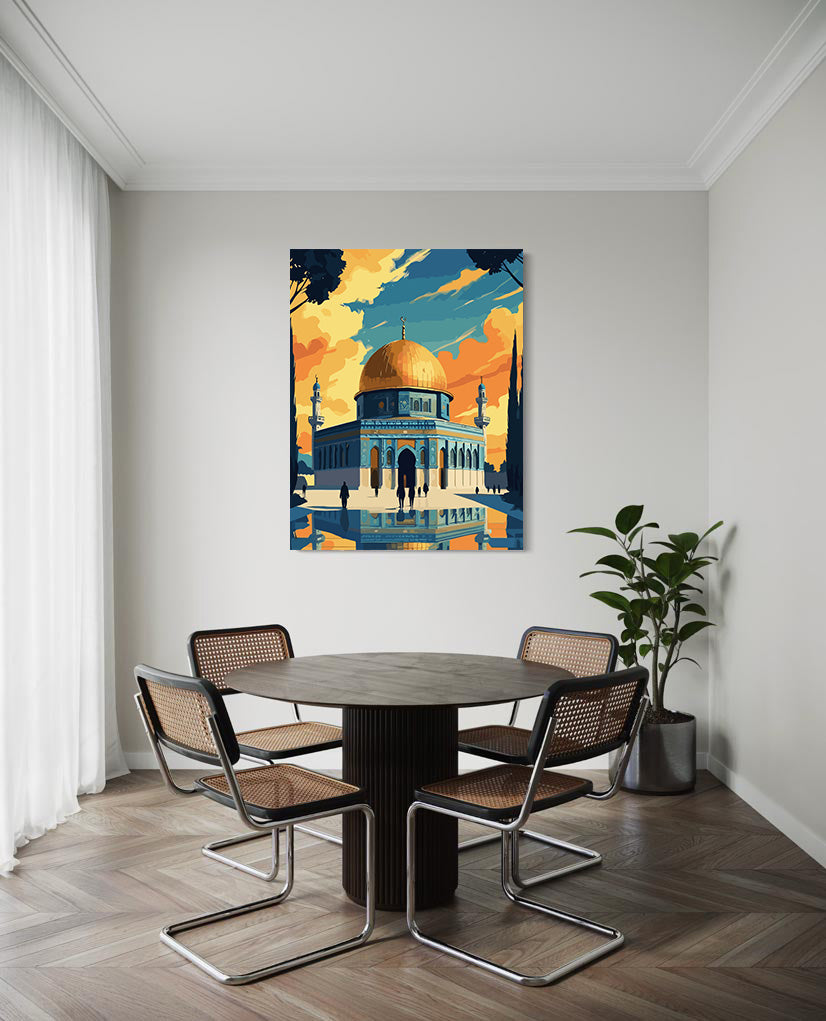 Set Pictură pe numere – Cupola Stâncii 6306