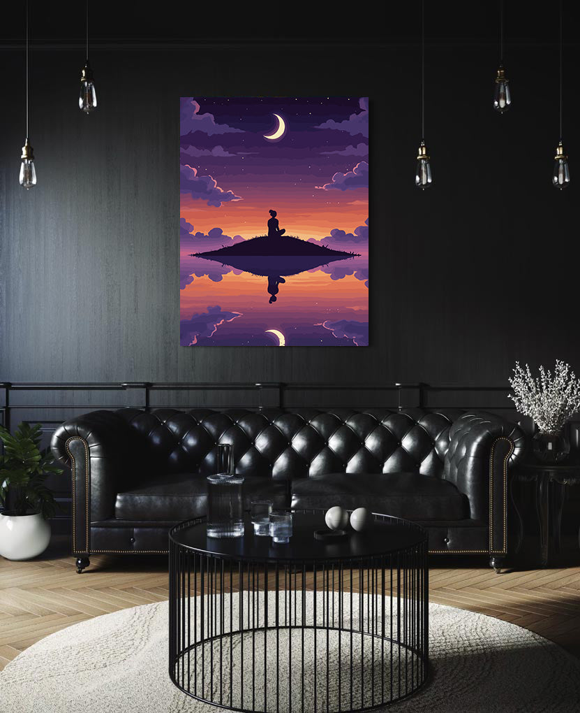 Set Pictură pe numere – Meditație Și Reflexie 6309