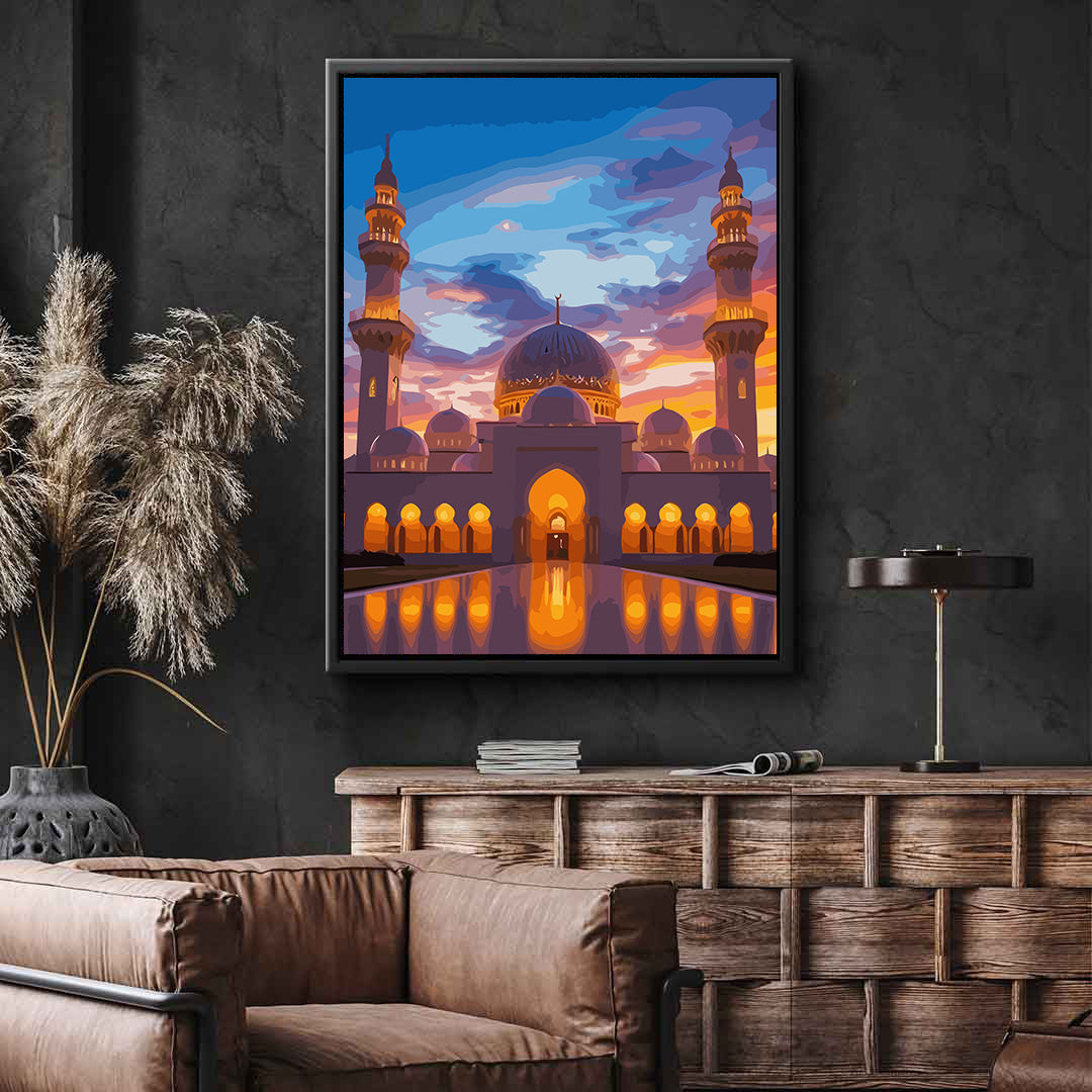 Set Pictură pe numere – Marea Moschee Sheikh Zayed 6310