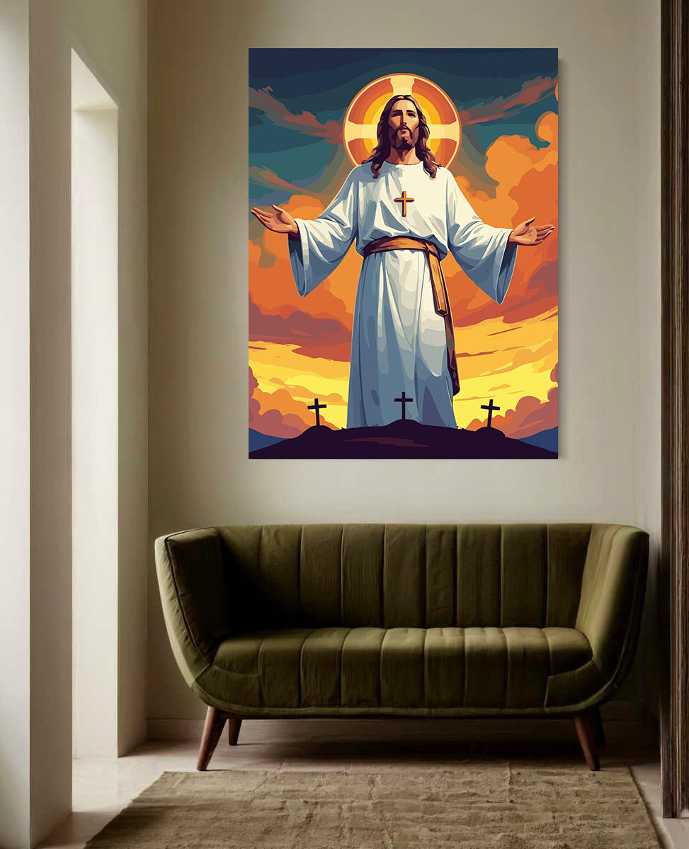 Set Pictură pe numere – Isus Hristos 6312