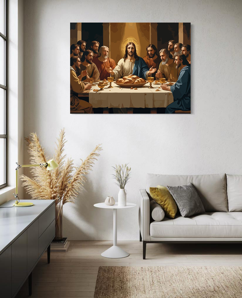 Set Pictură pe numere – Cina Domnului 6314