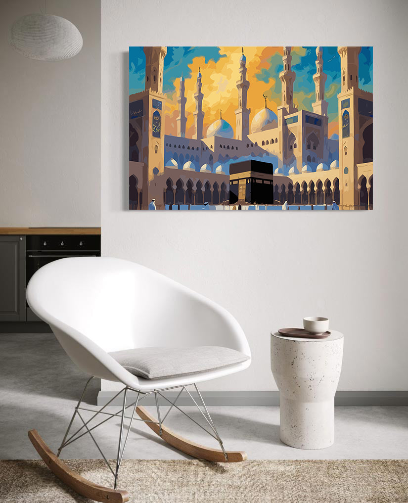 Set Pictură pe numere – Marea Moschee Din Mecca 6315