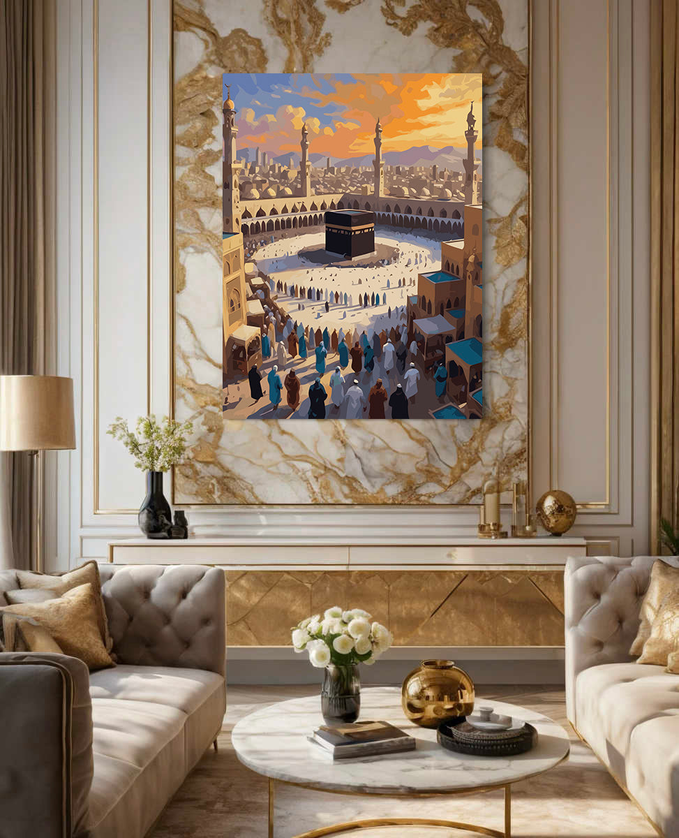 Set Pictură pe numere – Marea Moschee Din Mecca 6320