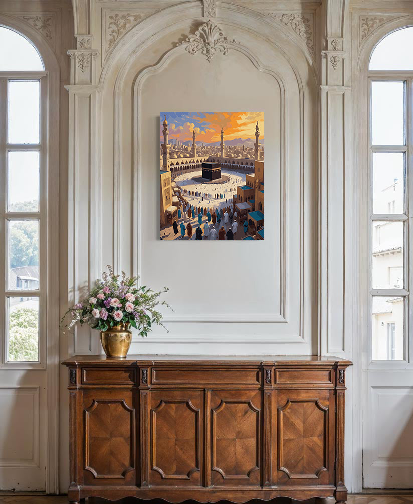 Set Pictură pe numere – Marea Moschee Din Mecca 6320