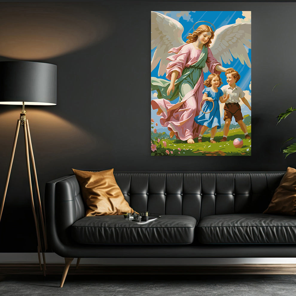 Set Pictură pe numere – Îngerul Păzitor 6335