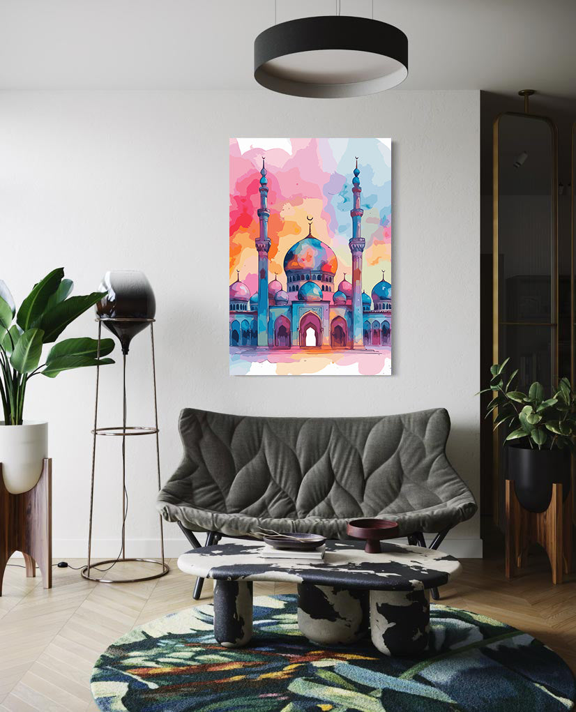 Set Pictură pe numere – Moschee La Apus 6336