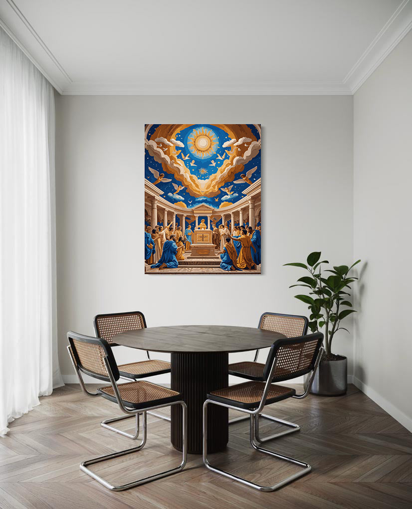 Set Pictură pe numere – Adunarea Divină 6340