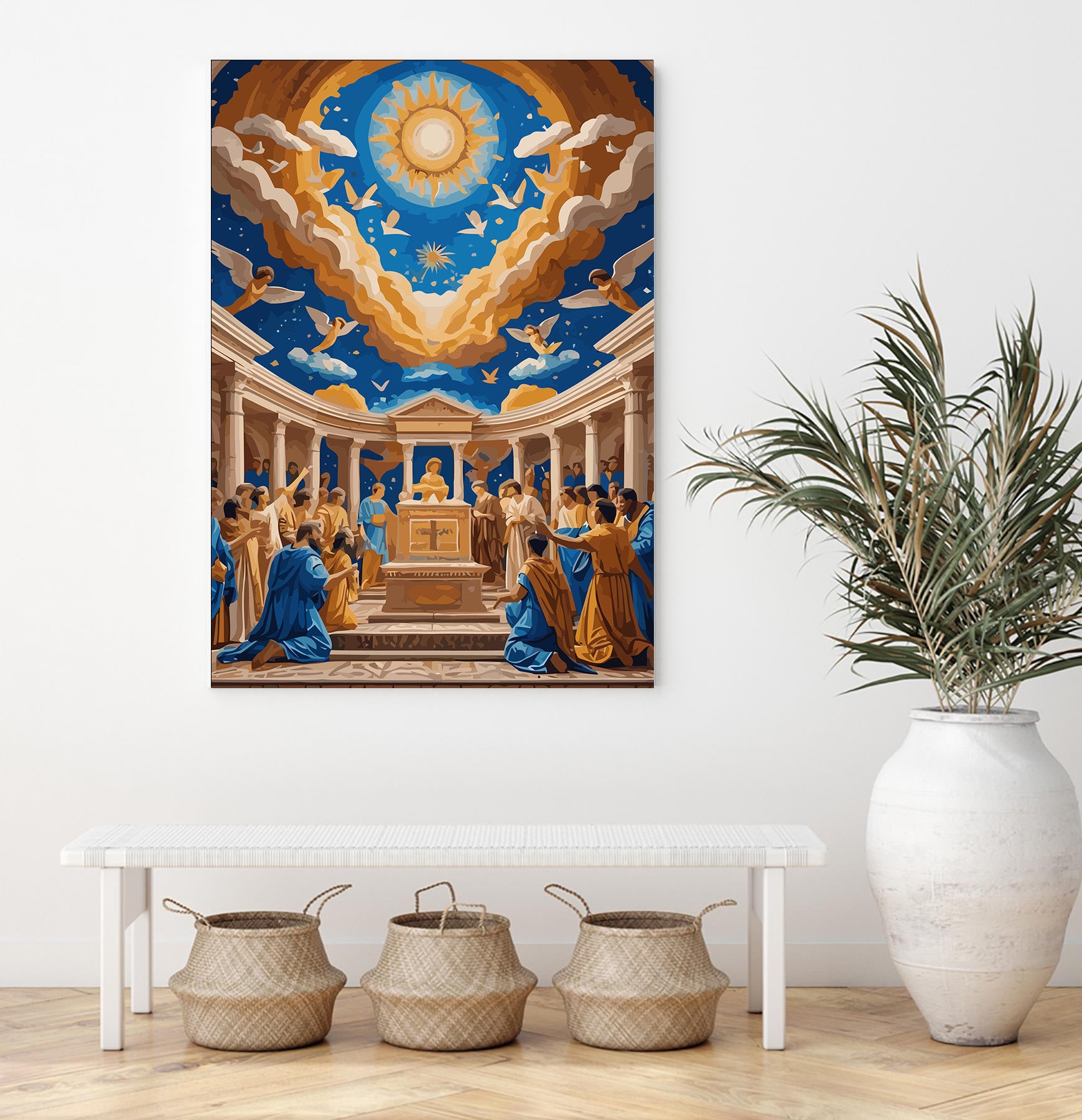 Set Pictură pe numere – Adunarea Divină 6340