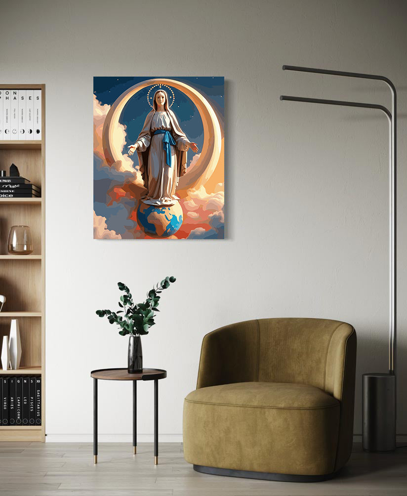 Set Pictură pe numere – Fecioara Maria 6343