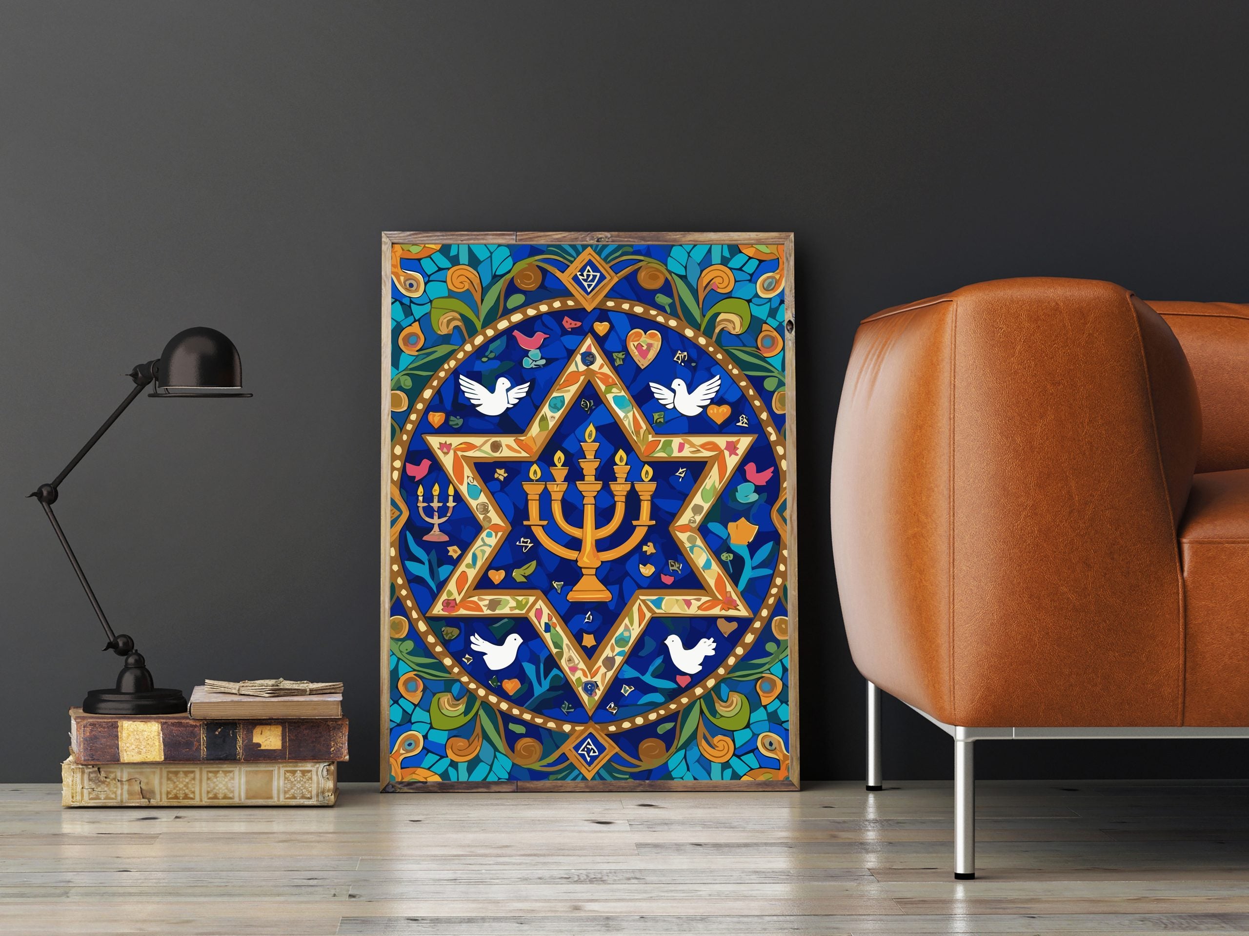 Set Pictură pe numere – Steaua Lui David 6355