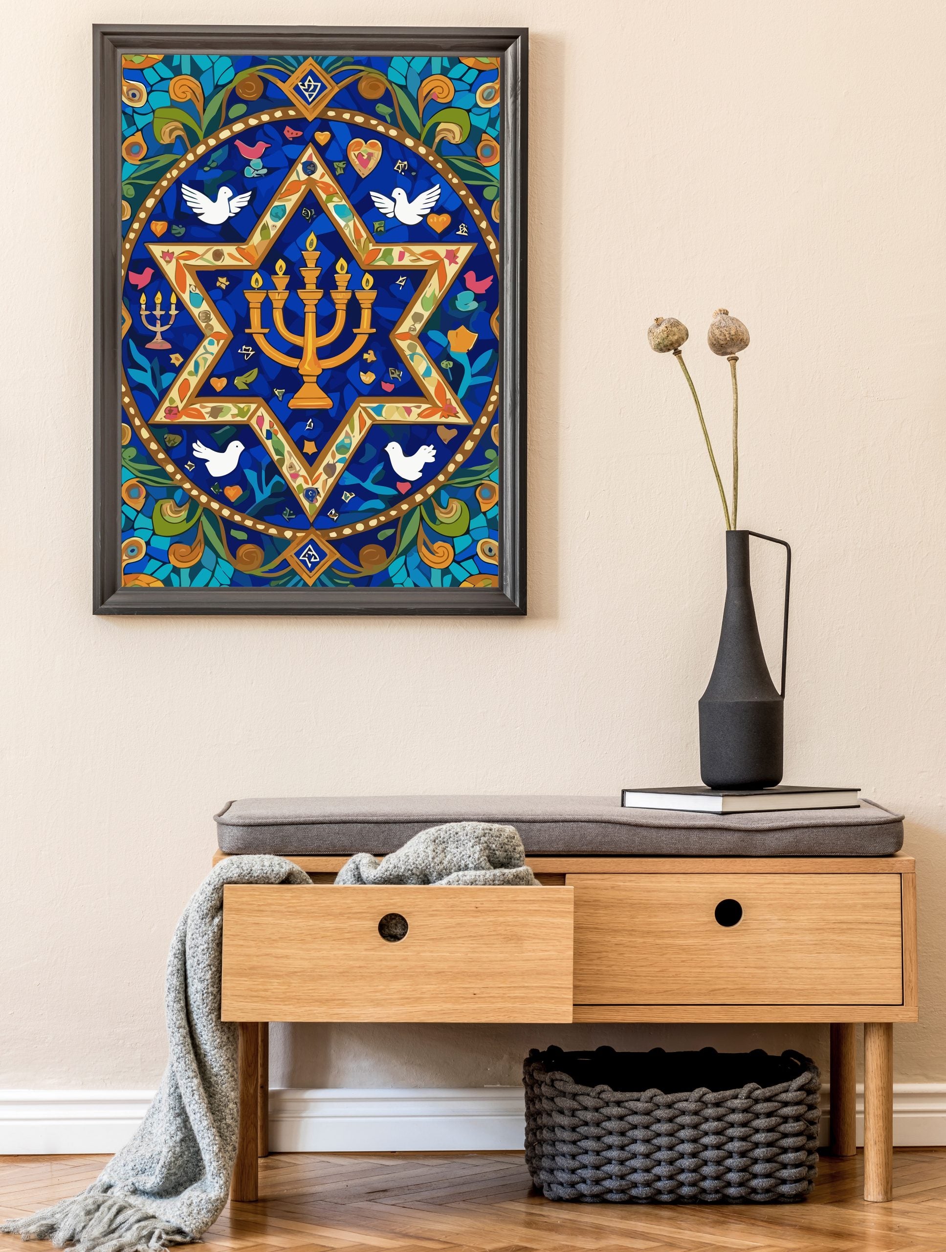 Set Pictură pe numere – Steaua Lui David 6355