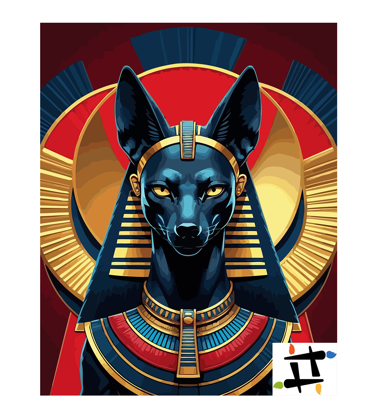 Set Pictură pe numere – Gardianul Tărâmului Morților 6384