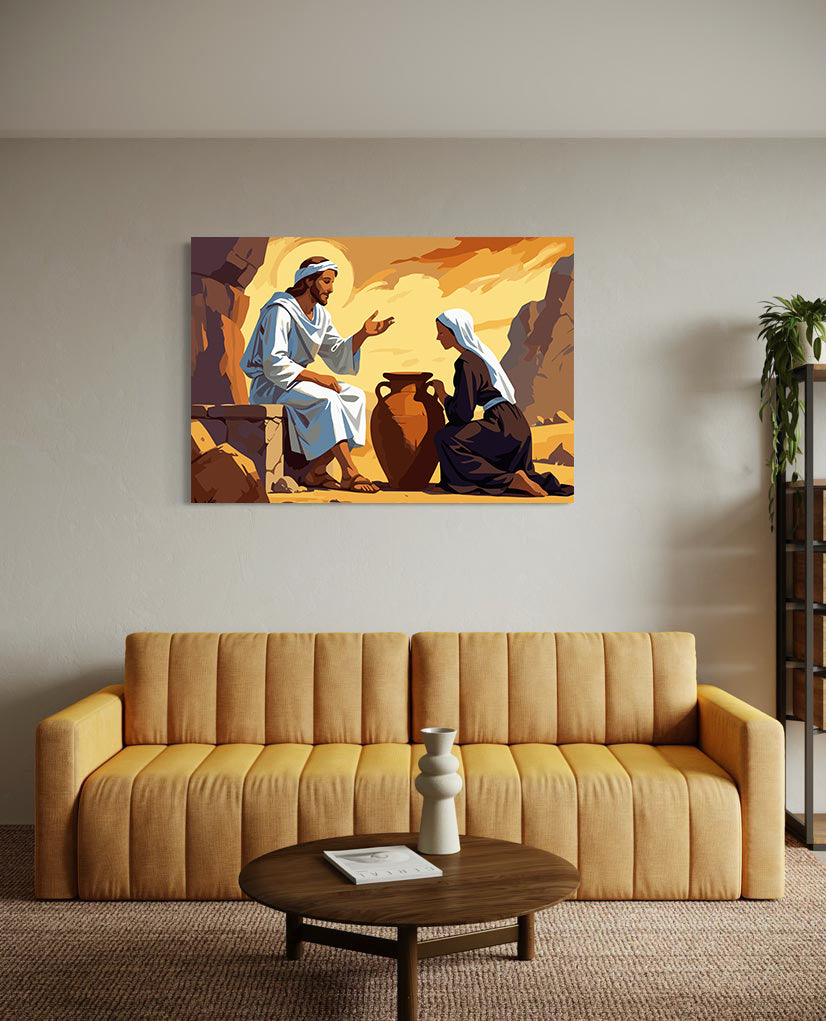 Set Pictură pe numere – Darul Apei Vii 6386