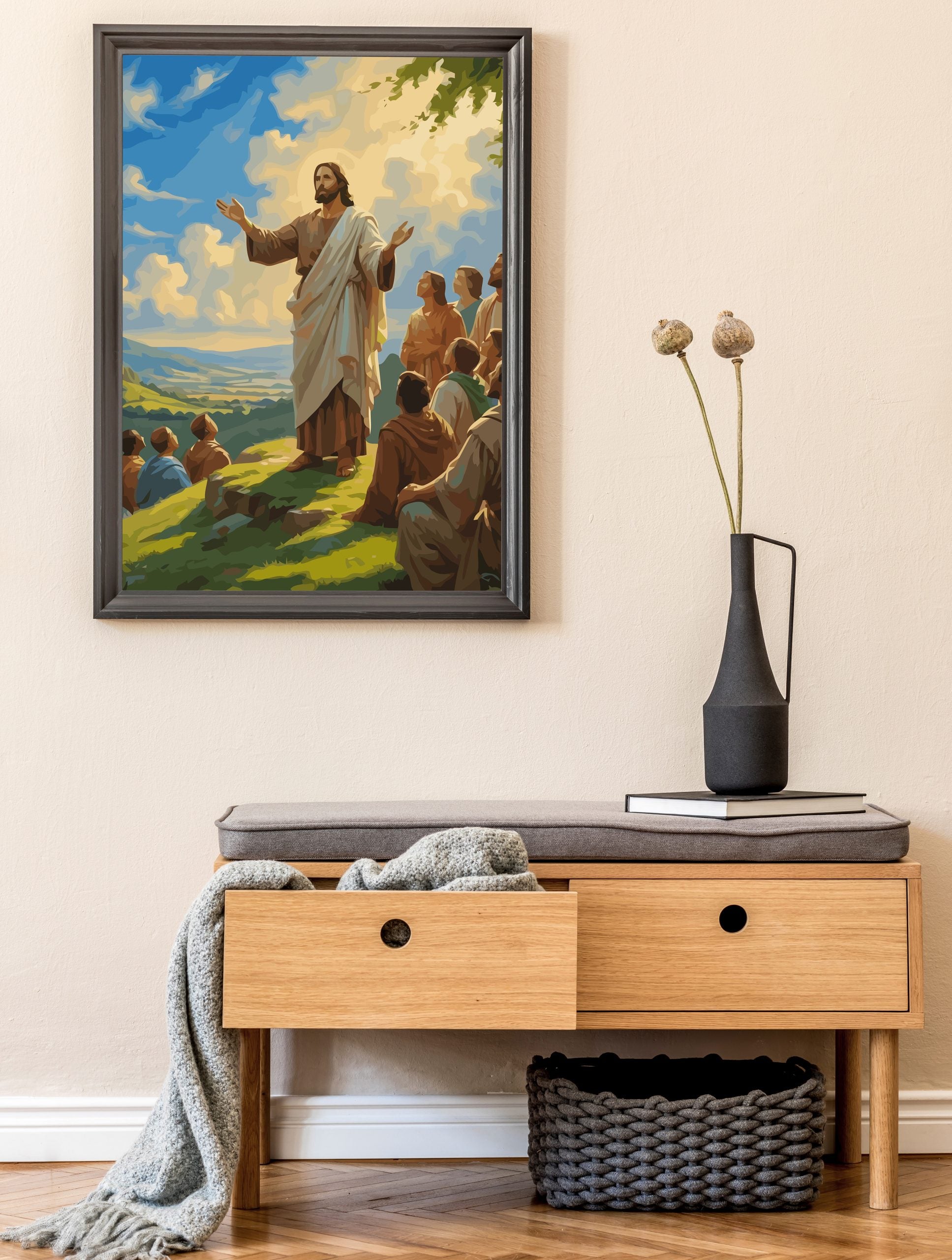 Set Pictură pe numere – Predica De Pe Munte 6387