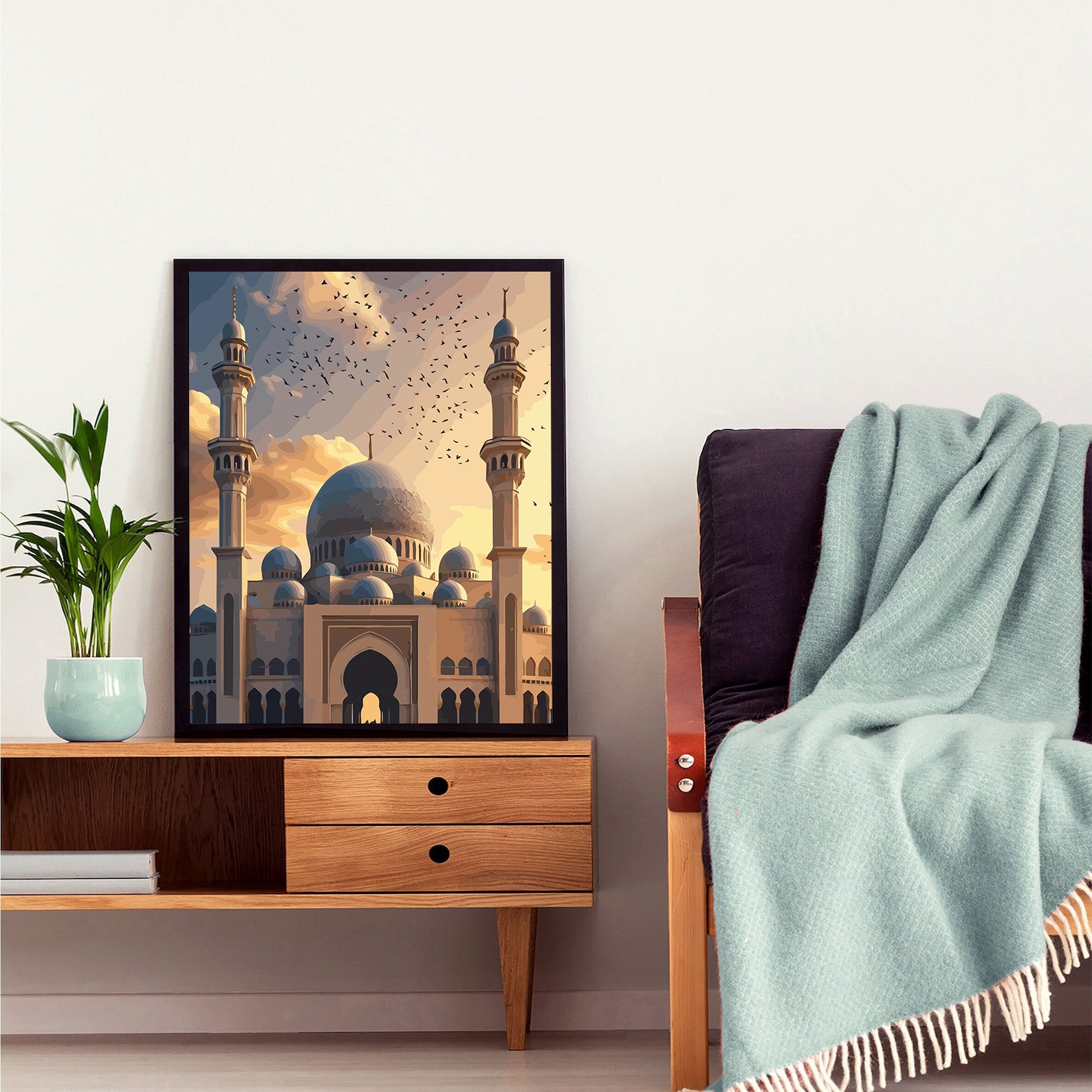 Set Pictură pe numere – Farul Cunoașterii Islamice 6394