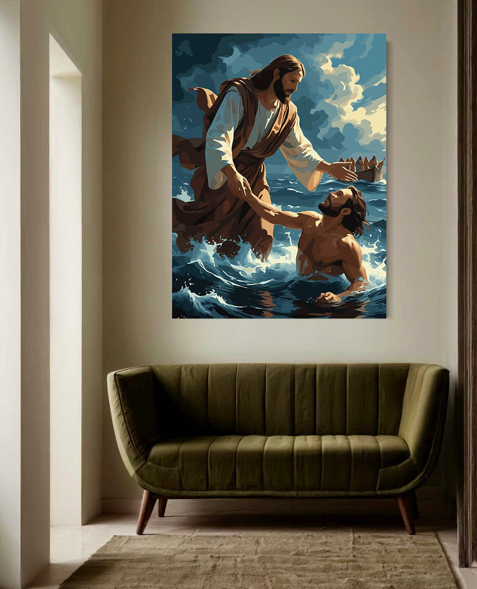 Set Pictură pe numere – Puterea Credinței 6399