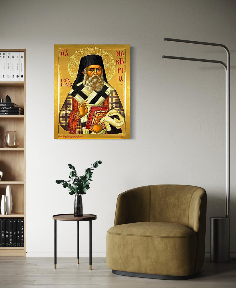 Set Pictură pe numere – Sfântul Nectarie De Eghina 6419