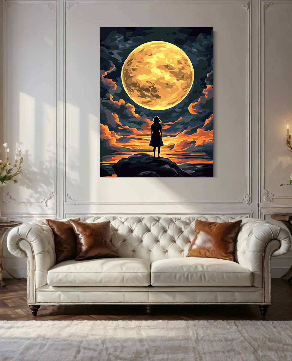 Set Pictură pe numere – De Vorbă Cu Lună 6424