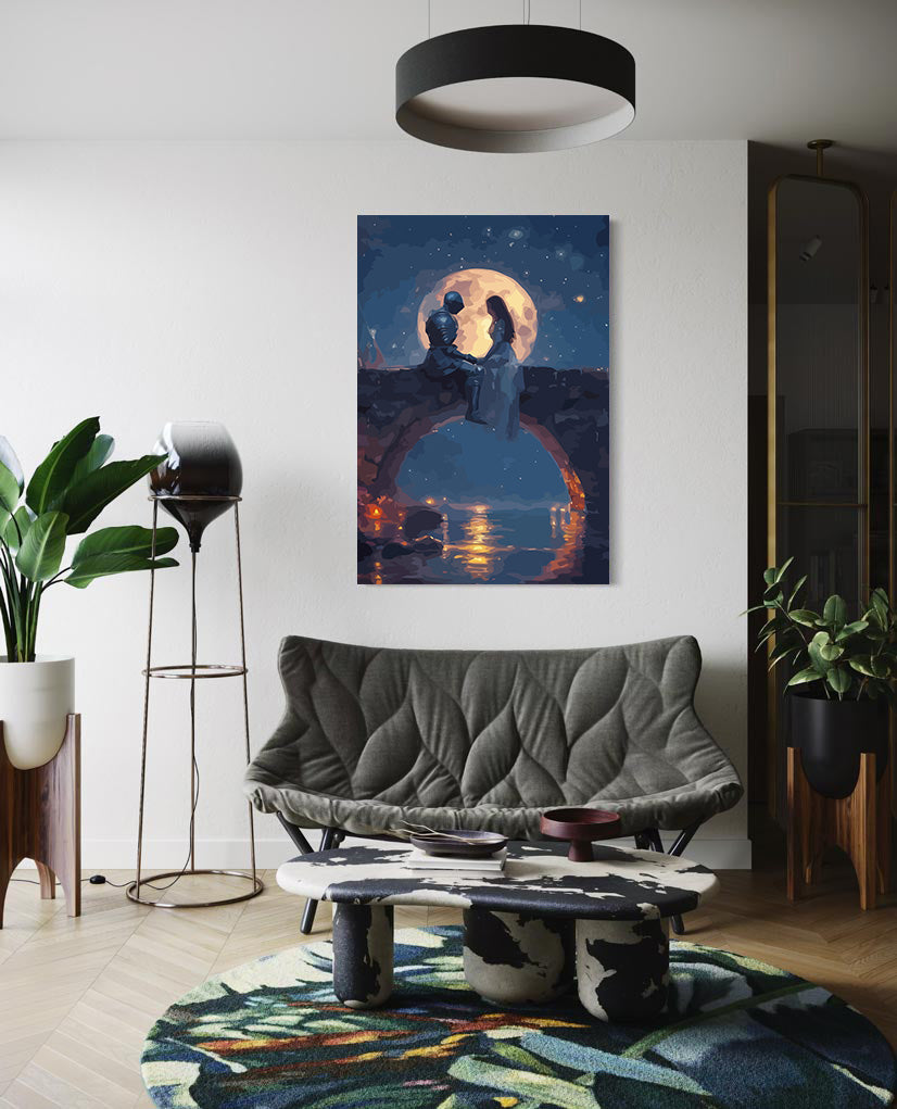 Set Pictură pe numere – Dragoste Medievală 6425