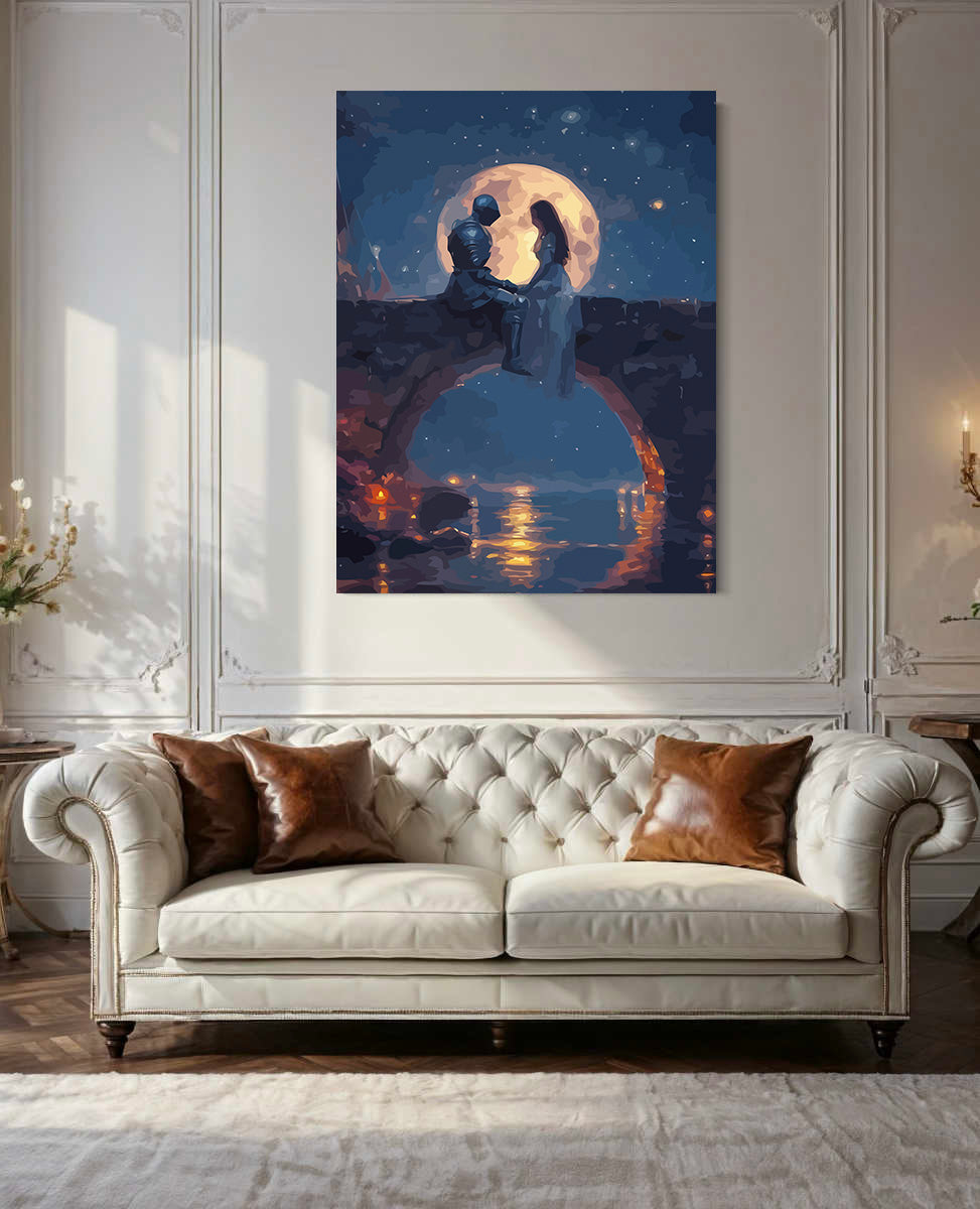 Set Pictură pe numere – Dragoste Medievală 6425