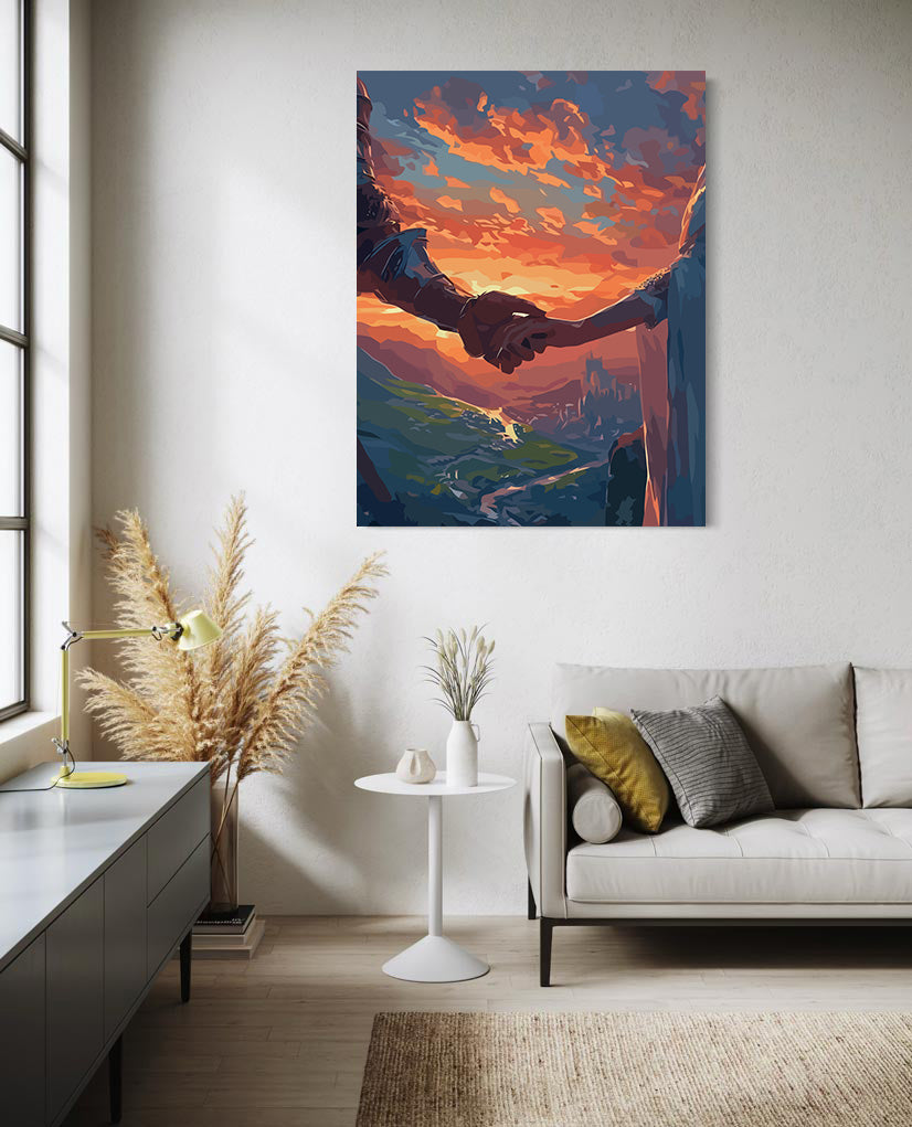 Set Pictură pe numere – Limbajul Îndrăgostiților 6427