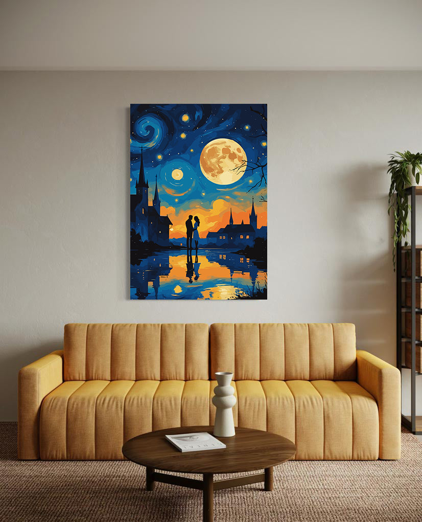 Set Pictură pe numere – Sub Lumina Lunii 6440
