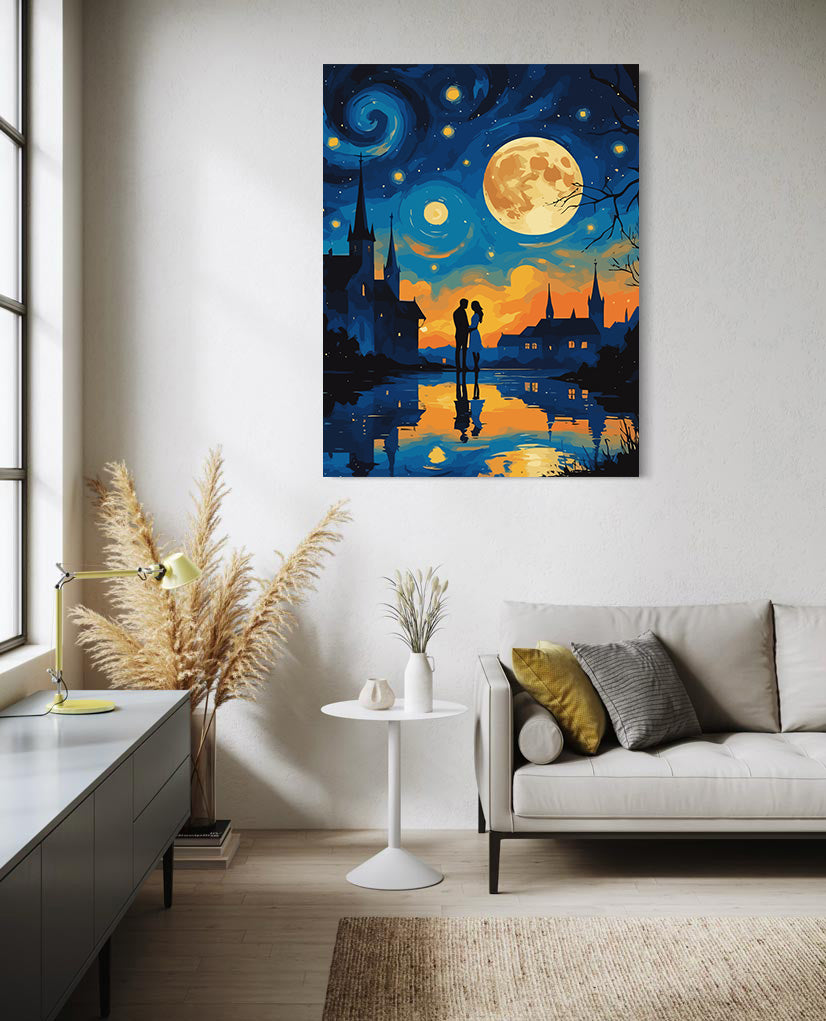 Set Pictură pe numere – Sub Lumina Lunii 6440