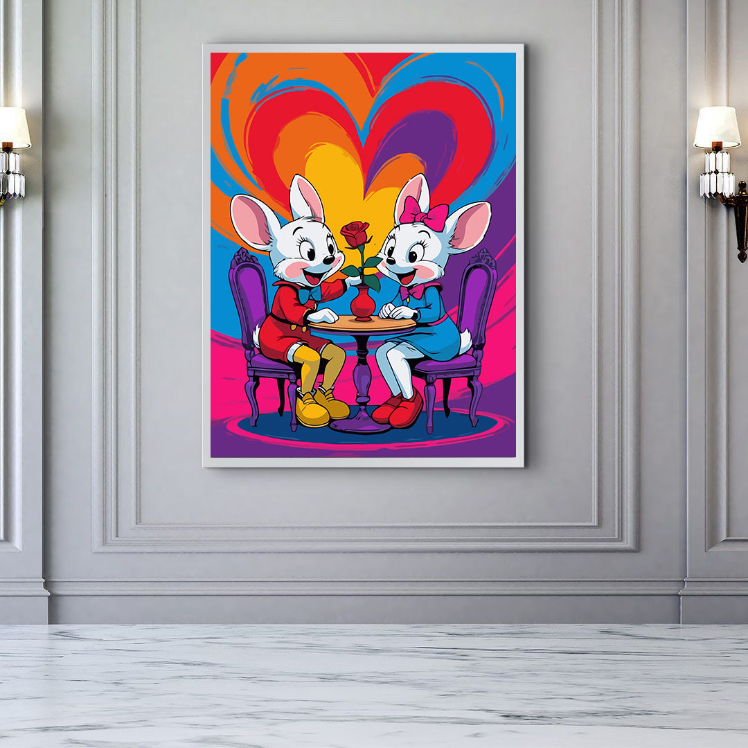 Set Pictură pe numere – Cină Romantică 6447