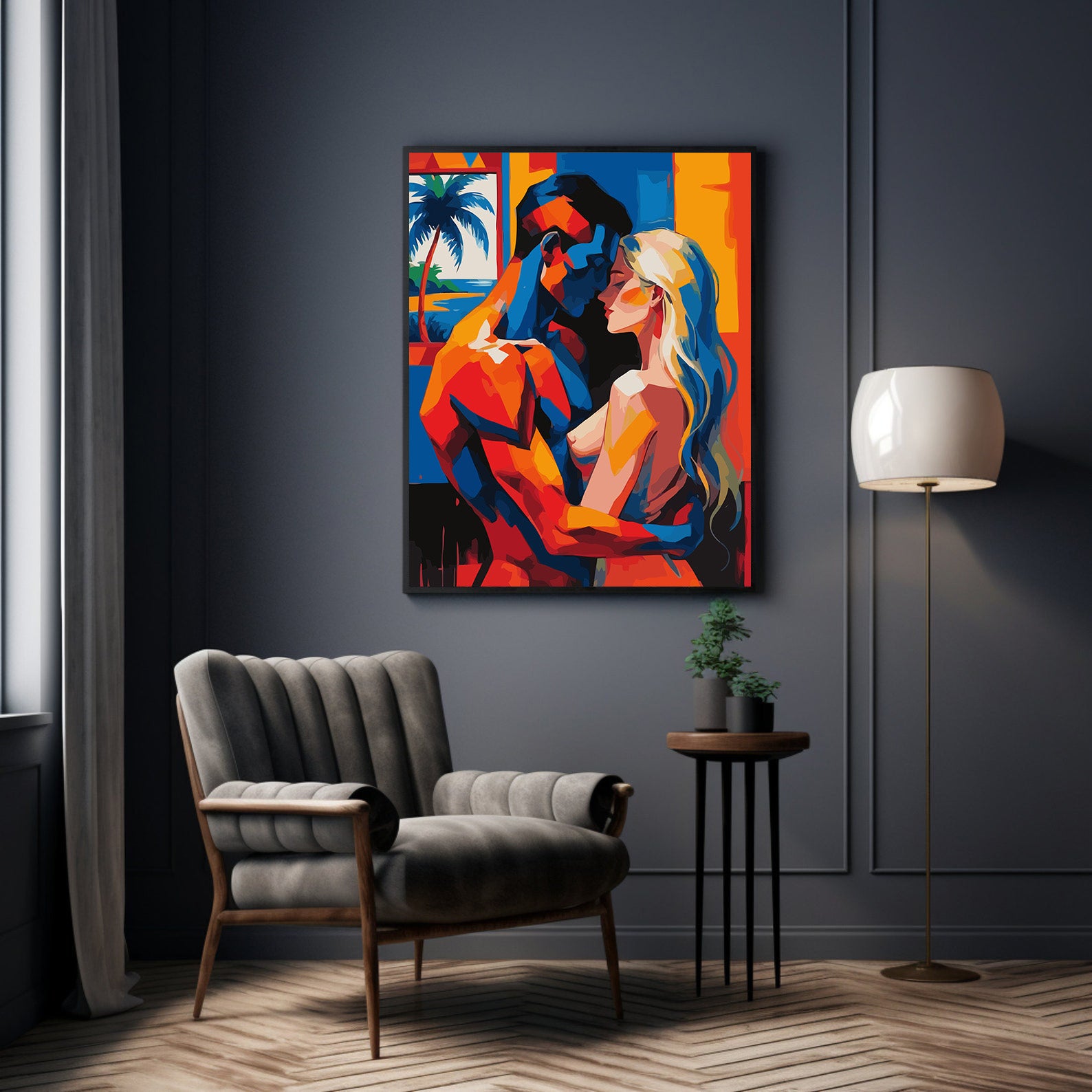 Set Pictură pe numere – Cuplu Îndrăgostit 6456