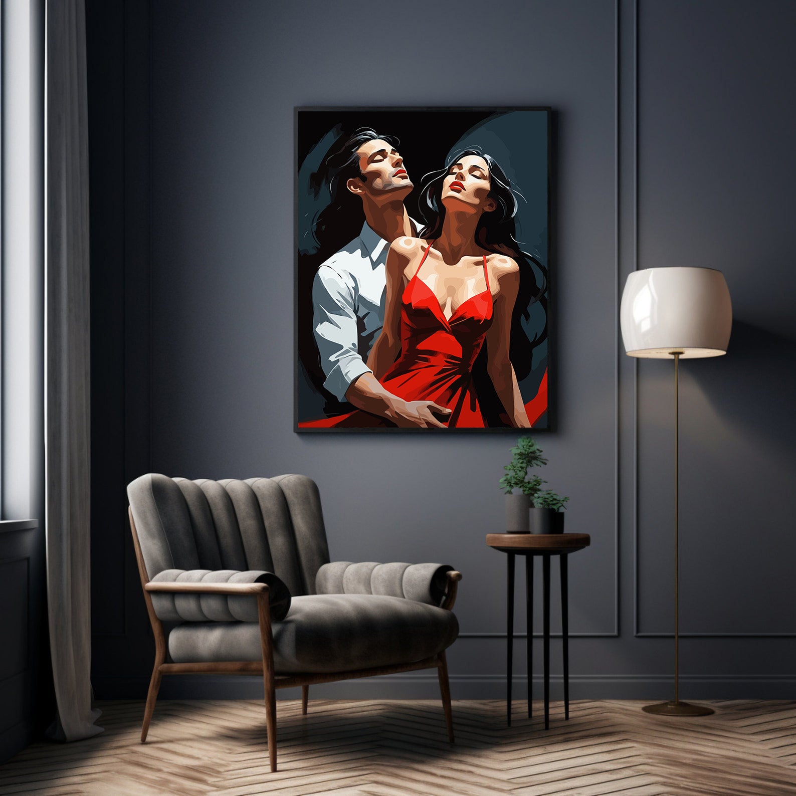 Set Pictură pe numere – Cuplu Sensual 6457