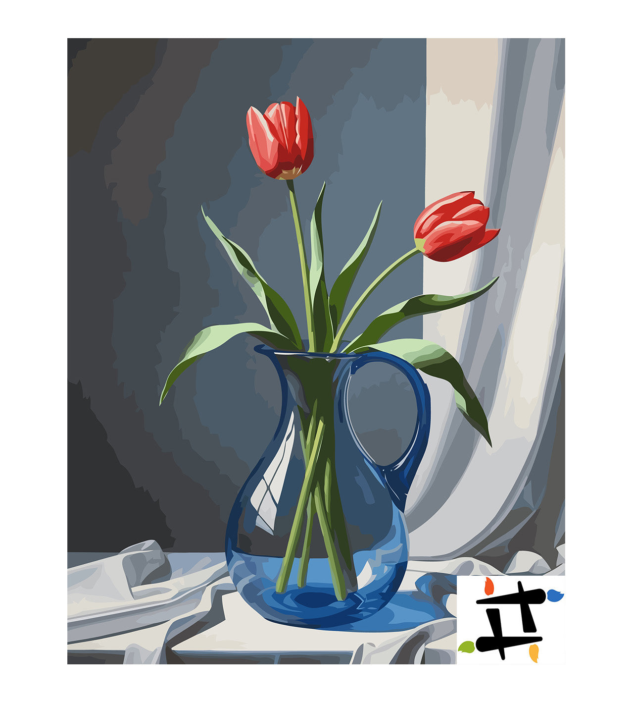 Set Pictură pe numere – Florile Primăverii 6821