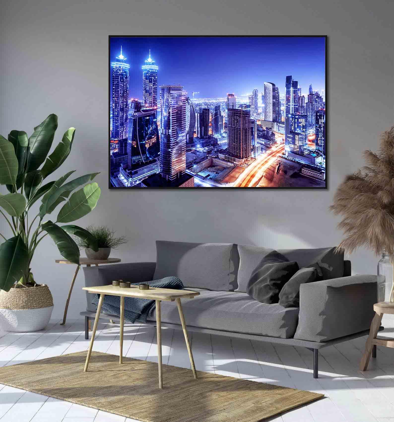 Leinwandbild - Urbane Stadt