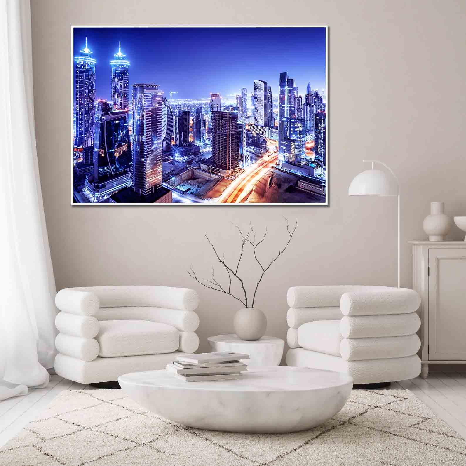 Leinwandbild - Urbane Stadt