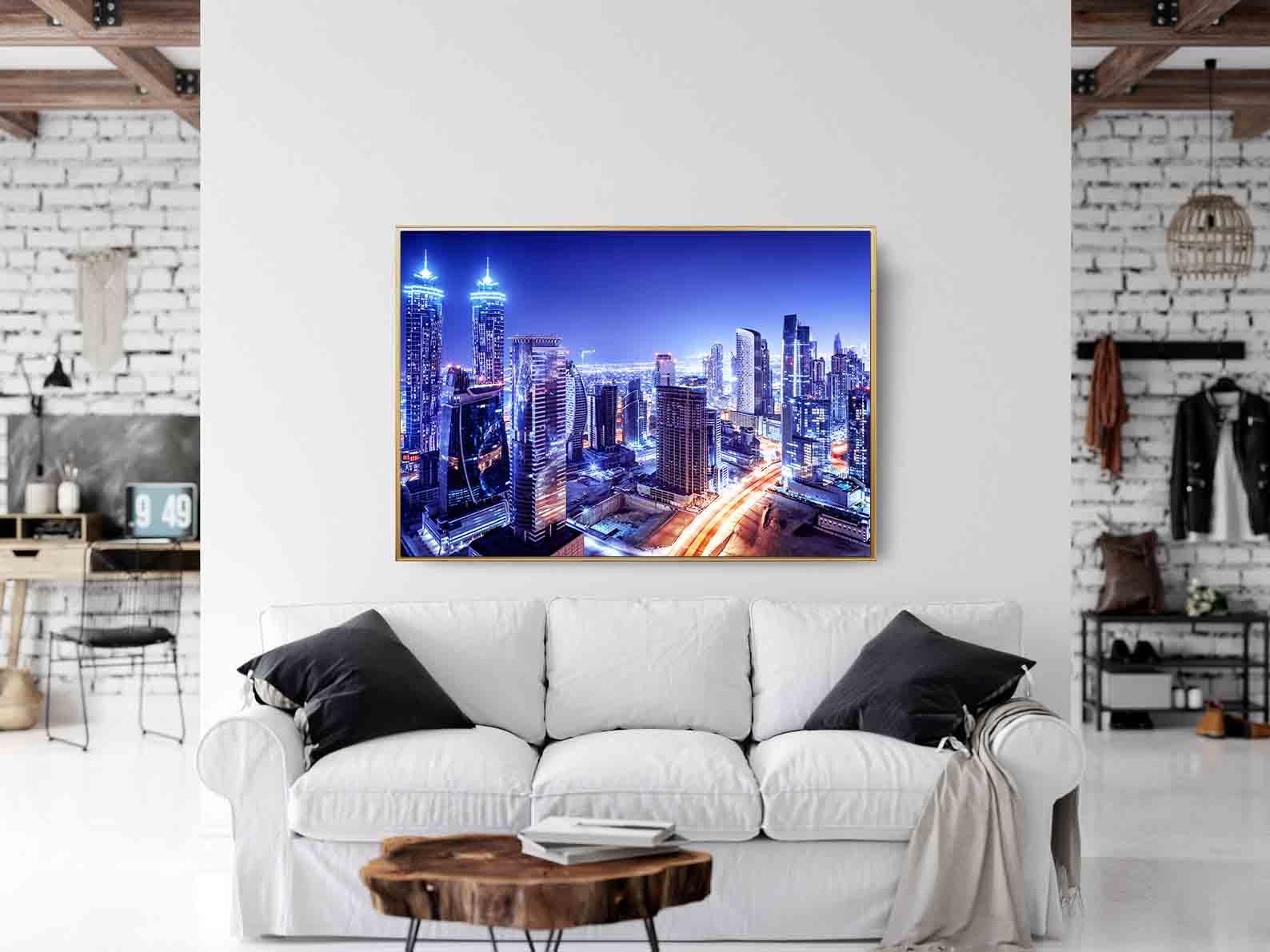 Leinwandbild - Urbane Stadt