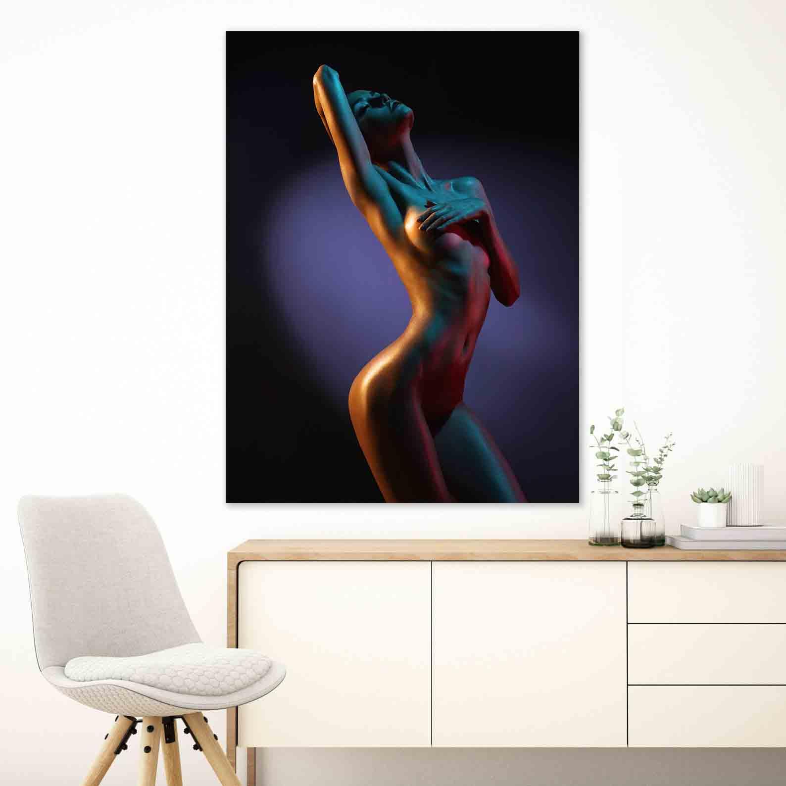 Leinwandbild - Sexy Mädchen