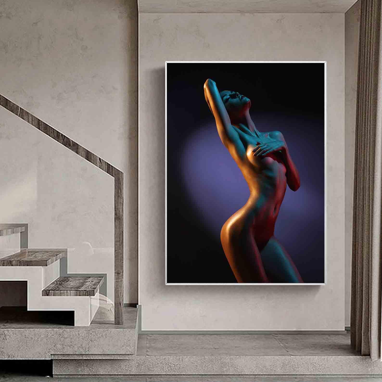 Leinwandbild - Sexy Mädchen