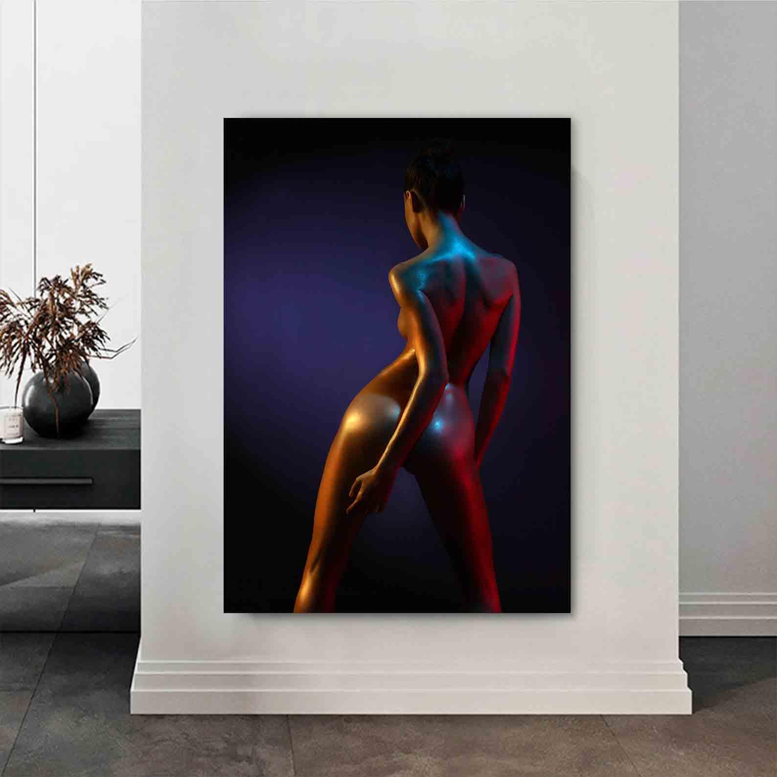 Leinwandbild - Erotisches Mädchen