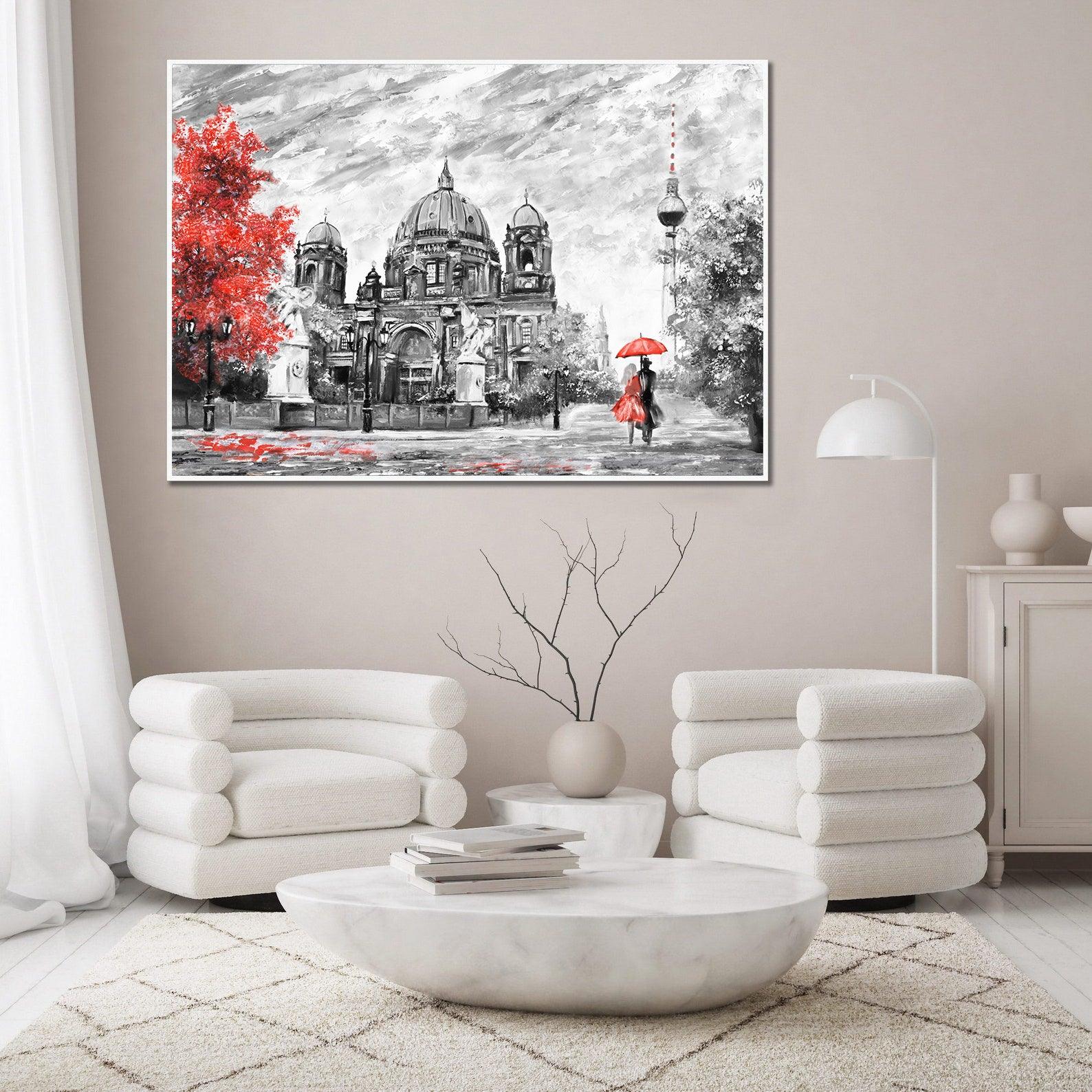 Leinwandbild - Stadtkunst