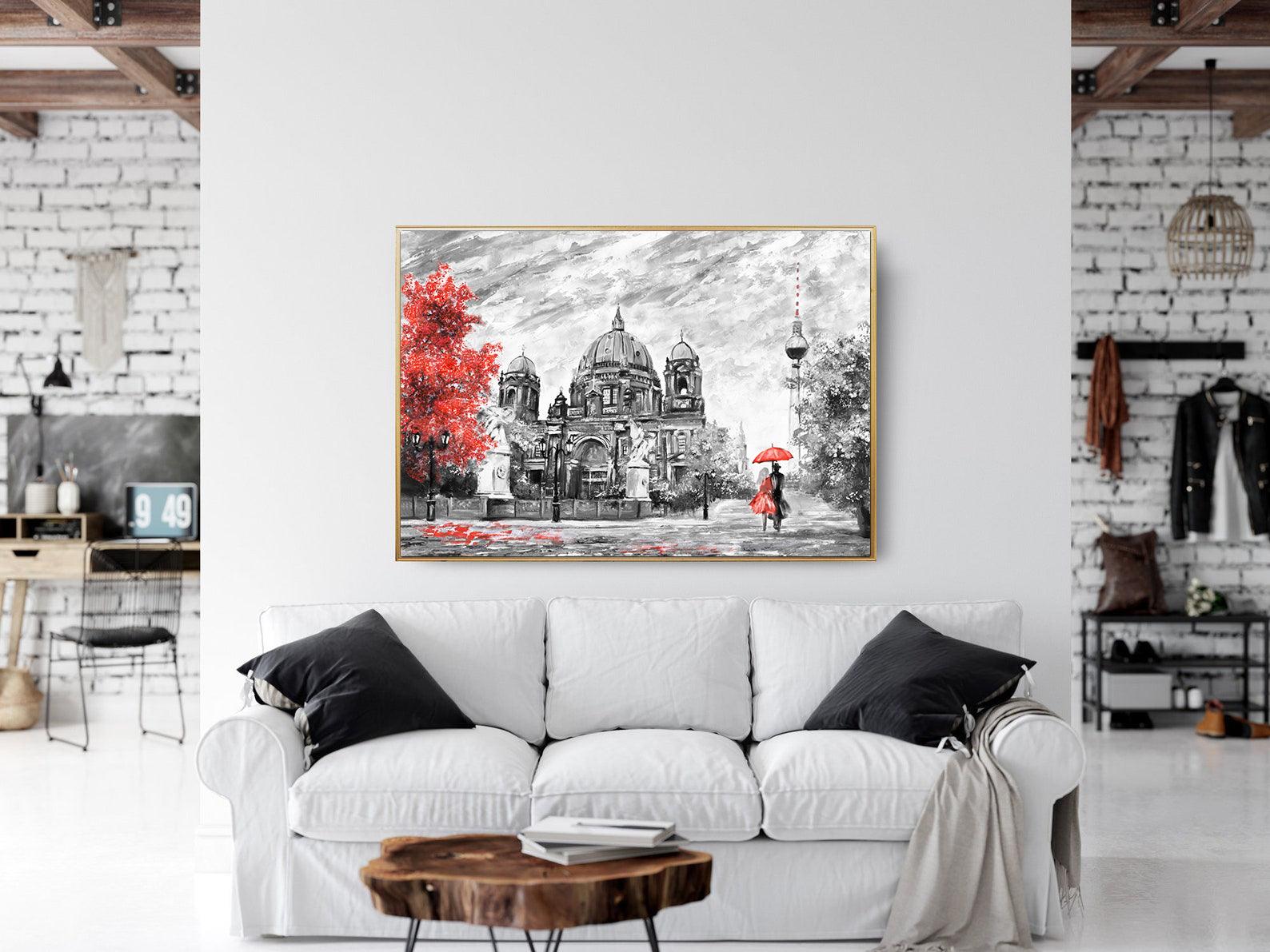 Leinwandbild - Stadtkunst